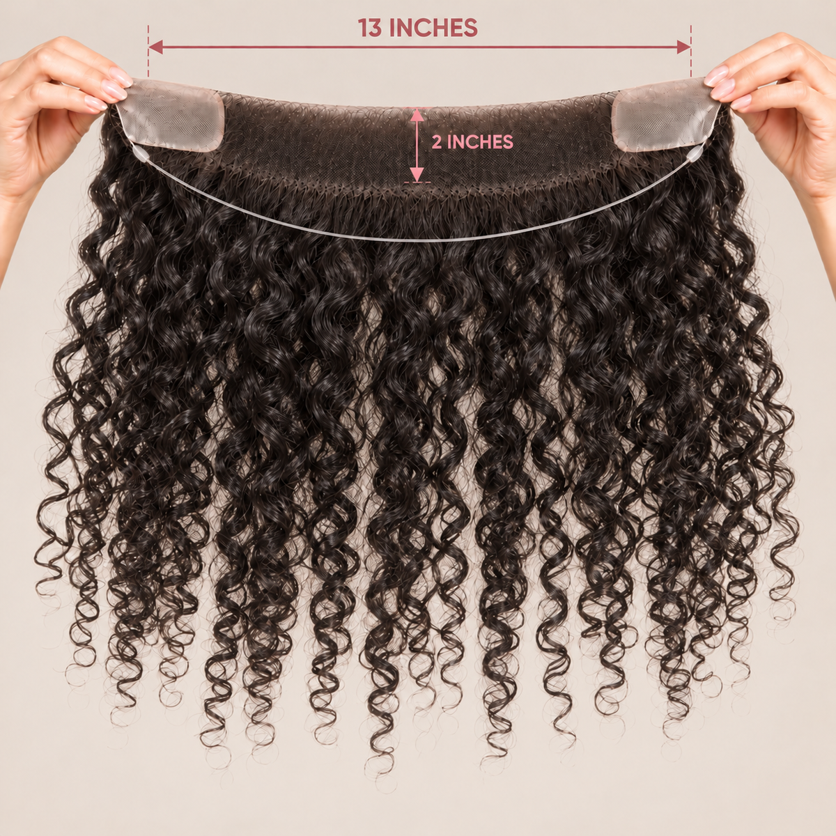 Glitzzy Hairline Overlay - Hair Topper