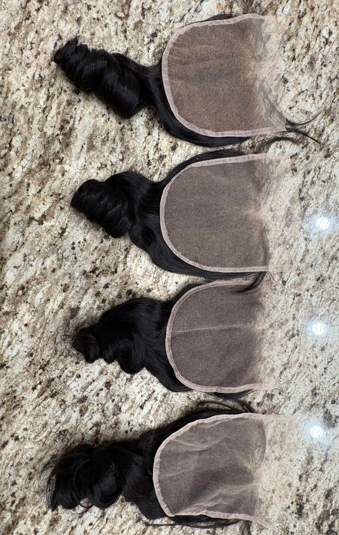 5X5 TRANSPARENT LOOSE CURL CLOSURE