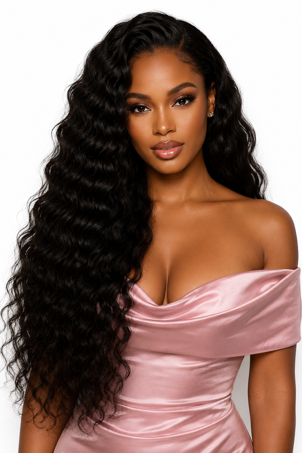 ocean wave flip over half wig