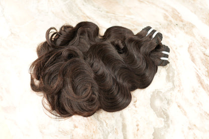 BRAZILIAN DOUBLE DRAWN BODY WAVE INDIVIDUAL BUNDLES