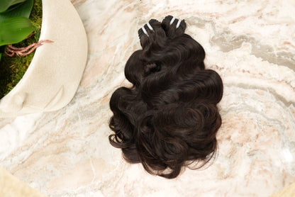 BRAZILIAN DOUBLE DRAWN BODY WAVE INDIVIDUAL BUNDLES