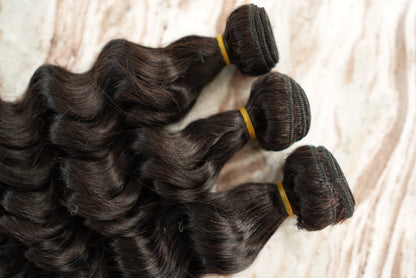 PERUVIAN LOOSE CURL INDIVIDUAL BUNDLES