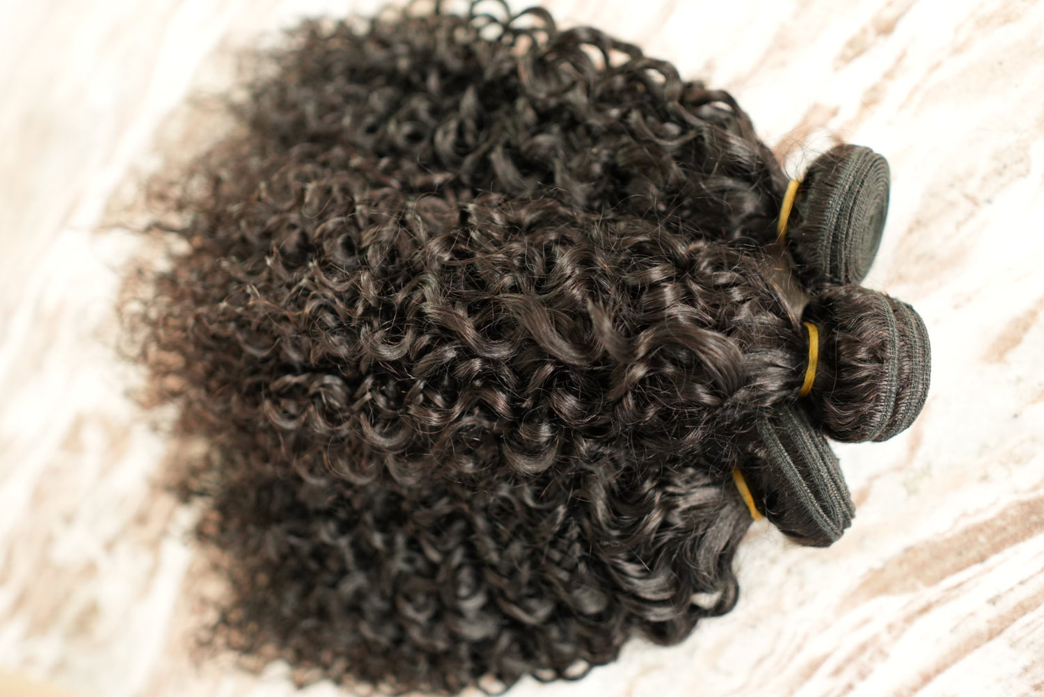 PERUVIAN DEEP CURLY INDIVIDUAL BUNDLES
